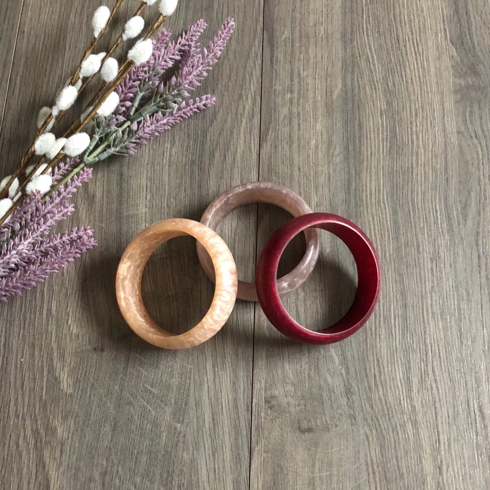 3pc Thick Bangles - Picture 6 of 6